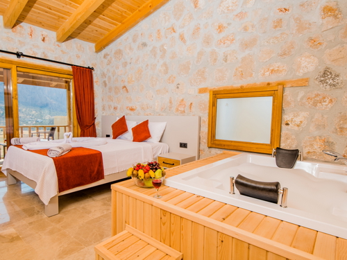  gece  -  Kasım
  | Kalkan Ulugöl Lüks Villa (6 Kişilik, Doğa Manzaralı, Hamam, Saunalı)
